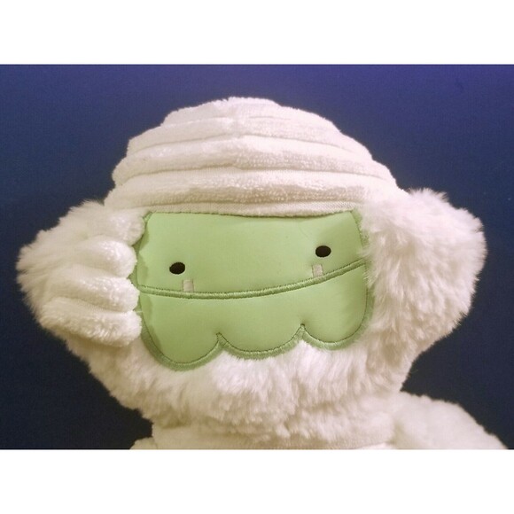 Slumberkins Halloween Fright Mummy Yeti Rare Glow-in-The-Dark Plush 14" - Picture 2 of 5